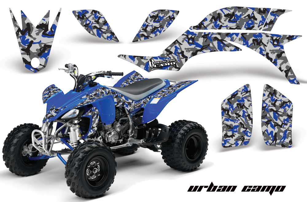 Yamaha YFZ450 04-08 Graphics UrbanCamo blue